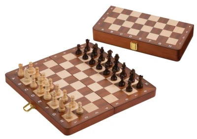 Philos Spiele Šachy magnetické intarsované DeLuxe Philos Spiele Šachy magnetické intarsované DeLuxe