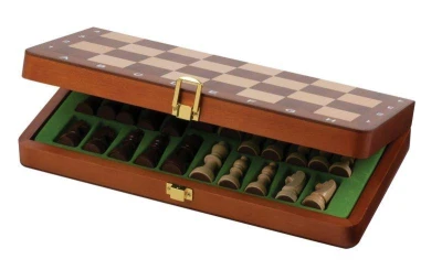 Philos Spiele Šachy magnetické intarsované DeLuxe