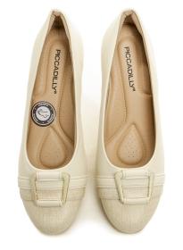 Piccadilly 110157-1 béžové dámské lodičky