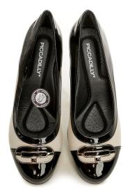 Piccadilly 110165-1 béžovo čierne dámske lodičky