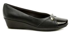Piccadilly 143163-3 černé dámské lodičky na klínu
