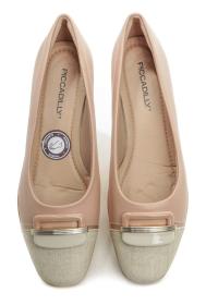 Piccadilly 143186-4 ružové dámske lodičky na kline