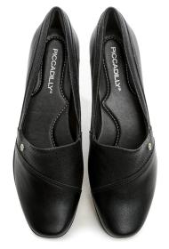 Piccadilly 143214-5 čierne dámske lodičky na klinčeku