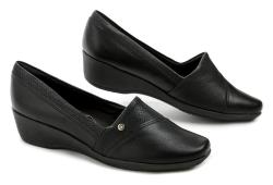 Piccadilly 143214-5 čierne dámske lodičky na klinčeku