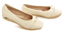Piccadilly 147300-3 krémové dámské lodičky na klínu