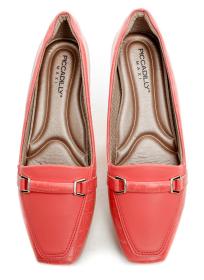 Piccadilly 147303-1 růžové dámské mokasíny na klínku