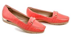 Piccadilly 147303-1 růžové dámské mokasíny na klínku