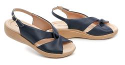 Piccadilly 239015-23 navy dámske sandále šírka H