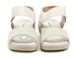 Piccadilly 239016-39 béžové dámské nadměrné sandály šíře K