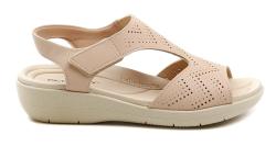 Piccadilly 239030-1 béžové dámske sandále šírka H