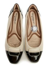 Piccadilly 322133-6 béžovo černé dámské lodičky