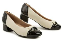 Piccadilly 322133-6 béžovo černé dámské lodičky