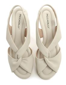 Piccadilly 408221-32 béžové dámské sandály