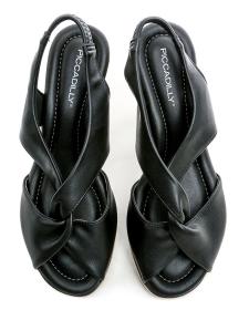 Piccadilly 408221-34 černé dámské sandály