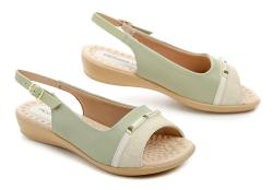 Piccadilly 500380-1 zelenkavé dámské sandály