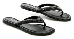 Piccadilly 508039-1 čierne dámske žabky