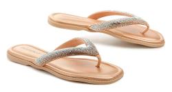 Piccadilly 508039-7 zlato růžové dámské žabky