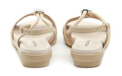 Piccadilly 523008-7 béžové dámské nadměrné sandály