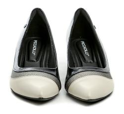 Piccadilly 739090-1 černo béžové dámské lodičky