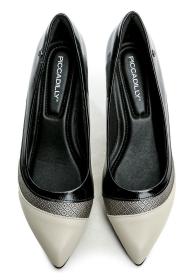 Piccadilly 739090-1 černo béžové dámské lodičky