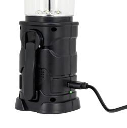 Platinium Solar Dynamo LED lucerna s rádiem 2v1 MY-208S-R