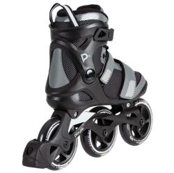 Playlife GT Black Grey 110 pánské kolečkové brusle + osvěžovač obuvi