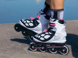 Playlife Uno Pink 80 dámské inline brusle POUZE 4x, 80, 39 (dostupnost 5-7 prac. dní) (VÝPRODEJ)