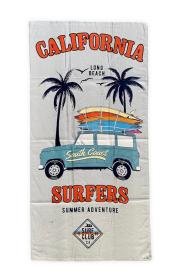 Plážová osuška Lovely Home 12151 California Surfers