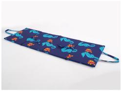 Plážové lehátko - mořský koník - 137 x 49 x 2 cm