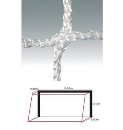 Pokorný sítě síť na branku Minikopaná standart 4mm