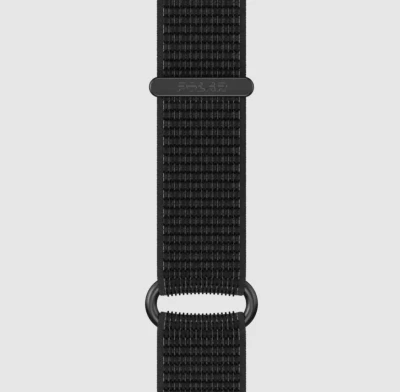 Polar pro Vantage V3 a kompatibilní černý 22mm nylonový řemínek se suchým zipem