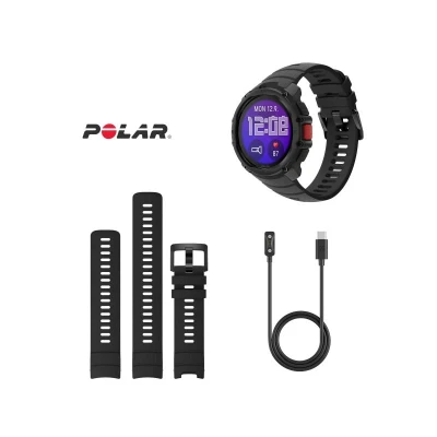 Polar Street X černé sportovní hodinky