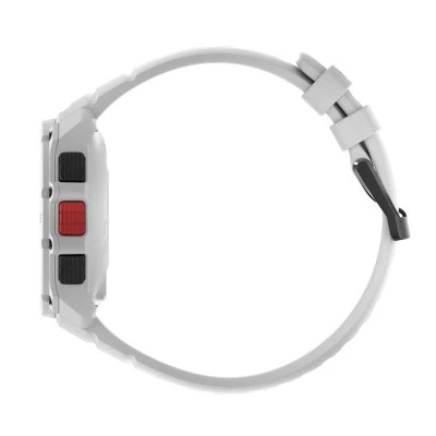Polar Street X bílé sportovní hodinky s hrudním pásem Polar H10