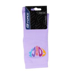 Force Ponožky IN HEART dlhé fialové