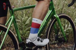 Force Ponožky RAINBOW krém-modro-červená