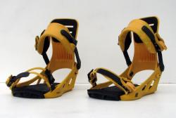 K2 vel. XL žluté použité snowboardové vázání