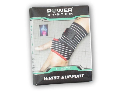 Power System Bandáže na zápěstí WRIST SUPPORT black Power System Bandáže na zápěstí WRIST SUPPORT black