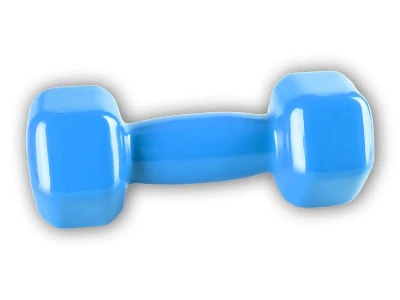 Power System Jednoručka Vinyl Dumbell 4kg blue Power System Jednoručka Vinyl Dumbell 4kg blue