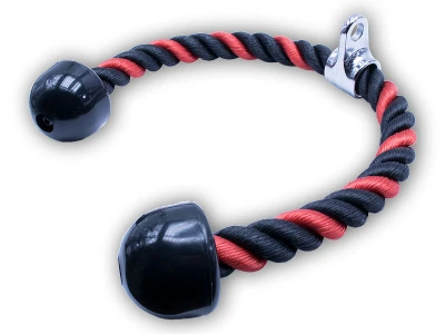 Power System Triceps Rope červené tricepsové lano na kladku
