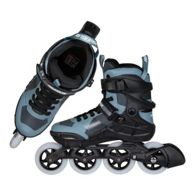 Powerslide Argon 90 Grey kolečkové brusle POUZE 42, 3x, 90 (VÝPRODEJ)