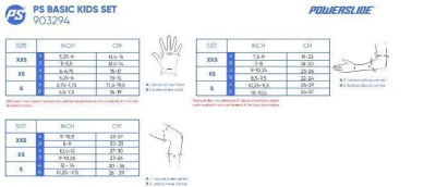 Powerslide Dětské chrániče Basic (sada) POUZE XXS (VÝPRODEJ)