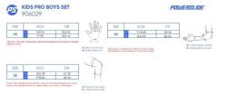 Powerslide Dětské chrániče Kids Pro Boys II (sada) POUZE S (VÝPRODEJ)