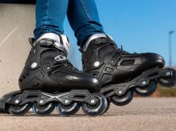 Powerslide Khaan Junior NXT dětské kolečkové brusle POUZE EU 39-42, 4x, 76 (VÝPRODEJ)