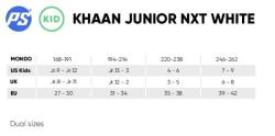 Powerslide Khaan Junior NXT White ADJ dětské kolečkové brusle