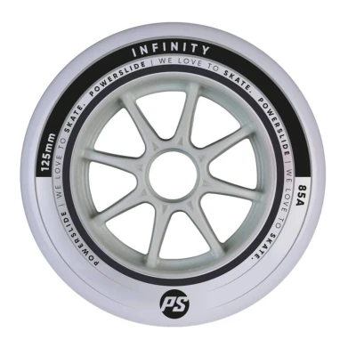 Powerslide Kolečka Infinity Silver/Grey (6ks)