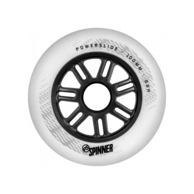 Powerslide Kolečka Spinner White (4ks) POUZE 88A, 80 (VÝPRODEJ)