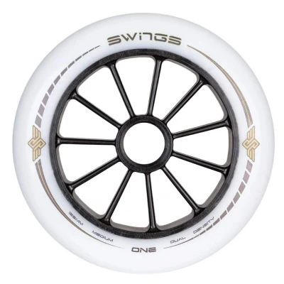 Powerslide Kolečka Swings One 125mm Medium (6ks)