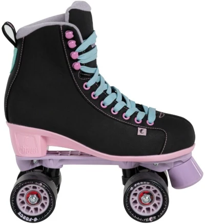 Chaya Quad Melrose Black Pinkk olečkové brusle