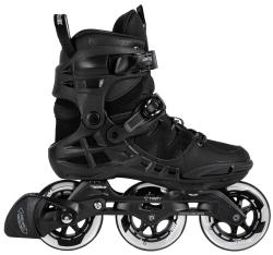 Powerslide Phuzion Argon Black 100 Trinity kolečkové brusle + osvěžovač obuvi
