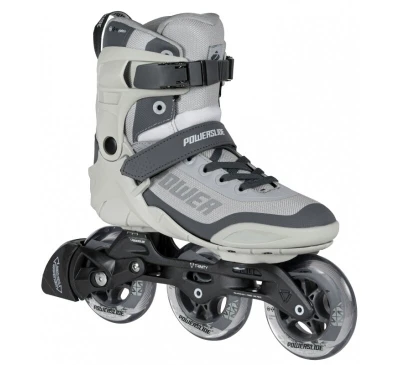 Powerslide Phuzion Krypton Grey 100 Trinity kolečkové brusle + osvěžovač obuvi